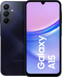 Samsung Galaxy A15 128GB modrá černá