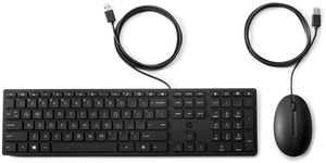 HP kabellebundene Maus und Tastatur Sets