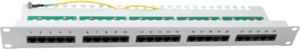 ISDN Patchpanel RJ45 LSA+ 25-fach Cat3