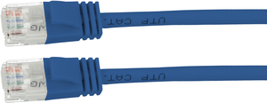 Patch kabely ARTICONA RJ45 U/UTP Cat6a modré