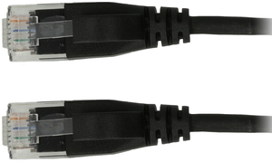 ARTICONA Patch Cable RJ45 U/UTP AWG 28 Cat6a Black