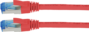 Kable krosowe ARTICONA RJ45 S/FTP Cat6a czerwone