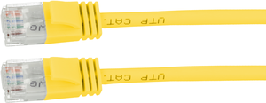 Kable krosowe ARTICONA RJ45 U/UTP Cat6a żółte