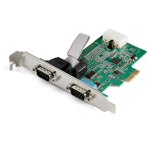 Carte adapt. StarTech 2 Port PCIe RS232