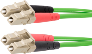 Światłowodowe kable krosowe duplex StarTech LC-LC OM5 zielone