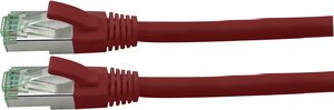 Kable krosowe ARTICONA GRS RJ45 S/FTP Cat6a czerwone