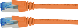 Kable krosowe ARTICONA RJ45 S/FTP Cat6a pomarańczowe