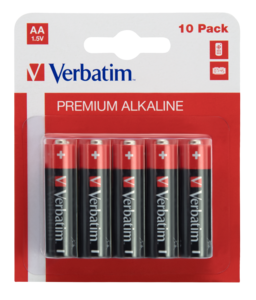 Verbatim Baterie LR6 Alkaline 10 Pack