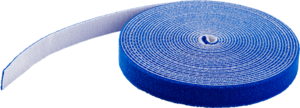Rouleau serre-câble scratch 7620 mm bleu