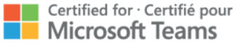 Certified for Microsoft Teams